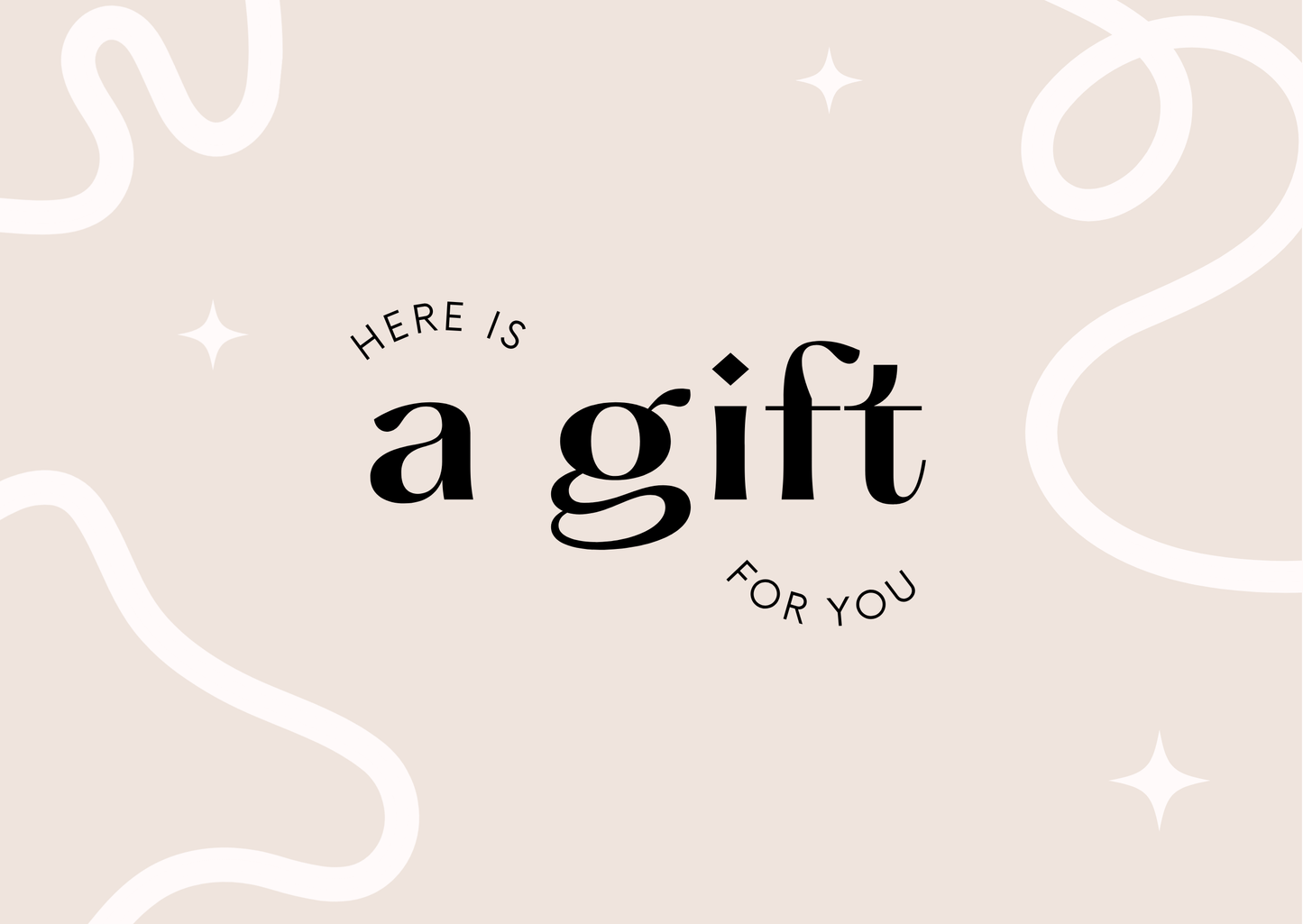 Carte cadeau "ton soin au studio"