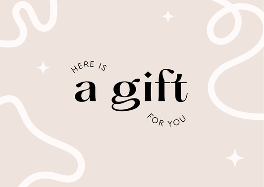 Carte cadeau "ton soin au studio"