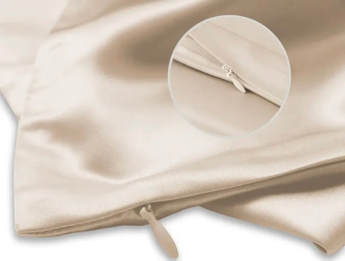 Taie d'oreiller 100% soie de mûrier 50X75cm